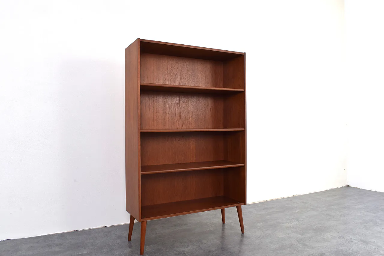 Libreria in teak danese, anni '60 8