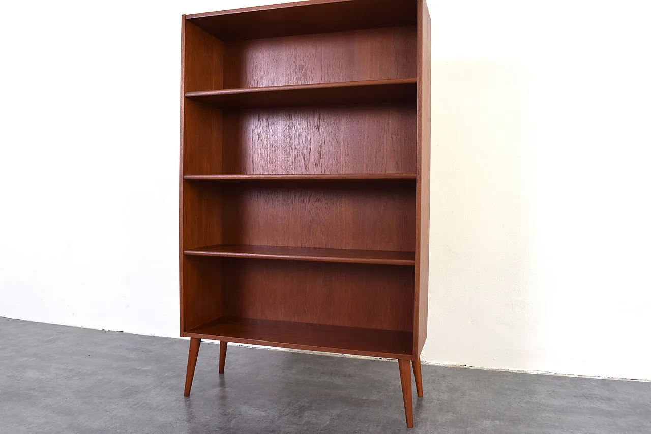 Libreria in teak danese, anni '60 9