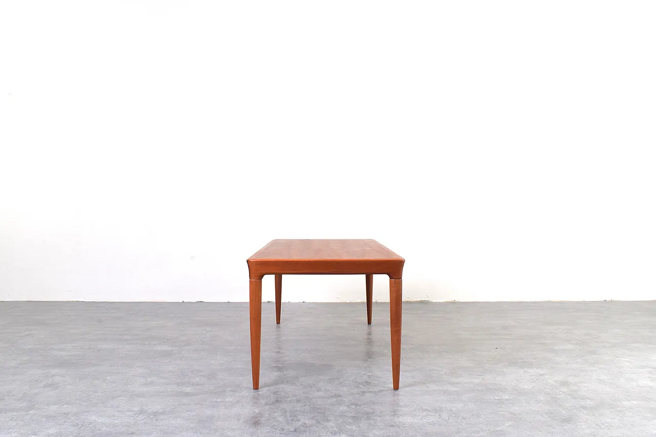 Danish Teak Coffee Table by Johannes Andersen for CFC Silkeborg, 50s 4