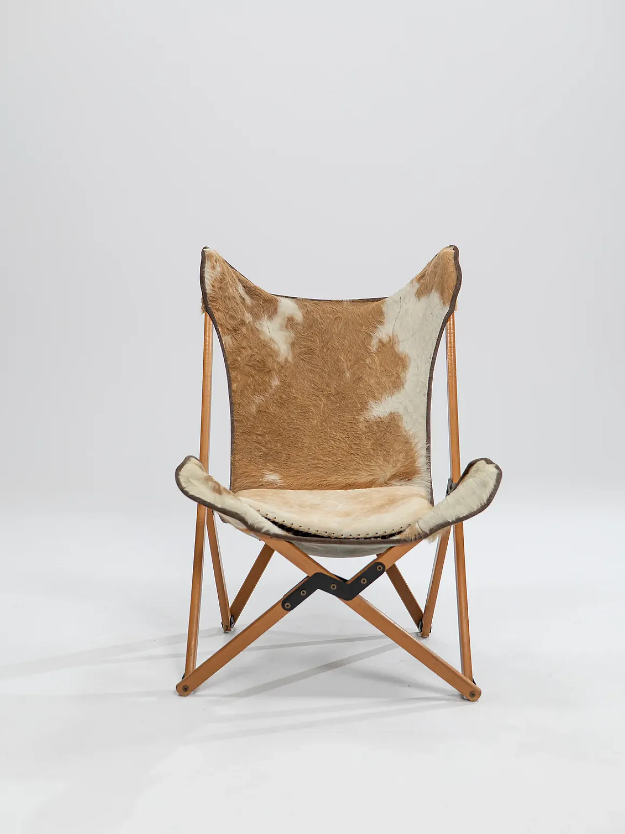 Tripolina foldable chair by Vittoriano Viganò for Citterio SpA, 1930s 2