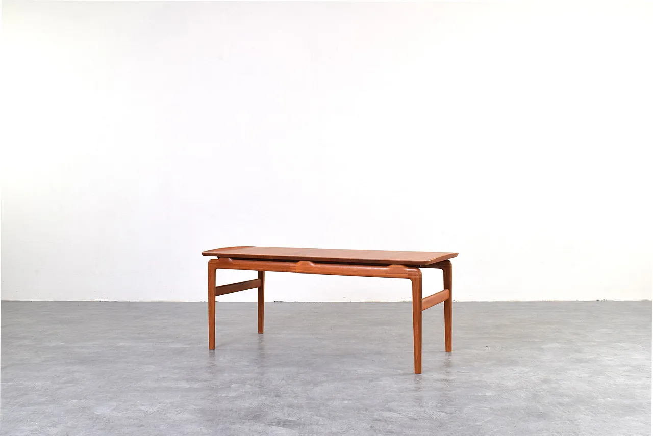 Teak 640 Coffee Table by Peter Hvidt & Orla Mølgaard-Nielsen, 60s 2