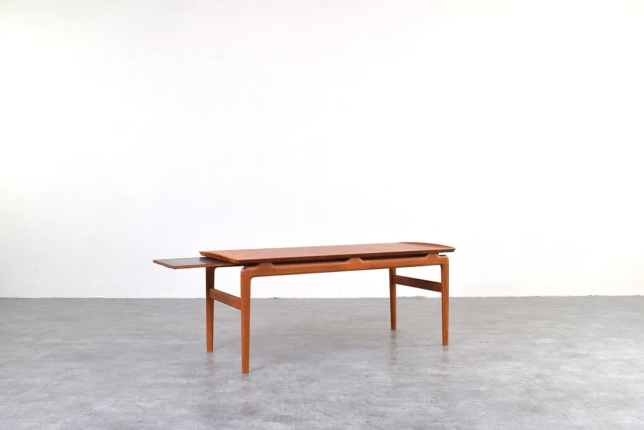 Teak 640 Coffee Table by Peter Hvidt & Orla Mølgaard-Nielsen, 60s 3