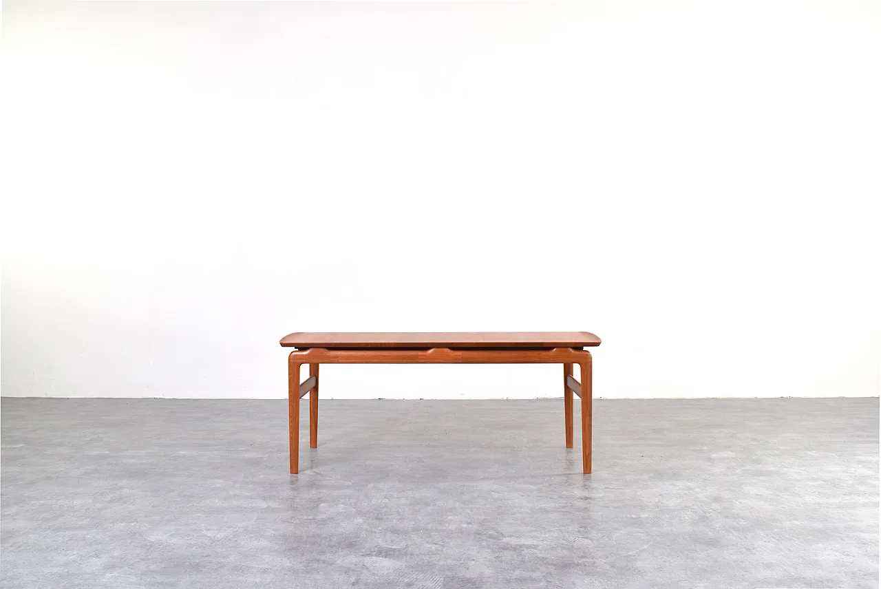 Teak 640 Coffee Table by Peter Hvidt & Orla Mølgaard-Nielsen, 60s 4