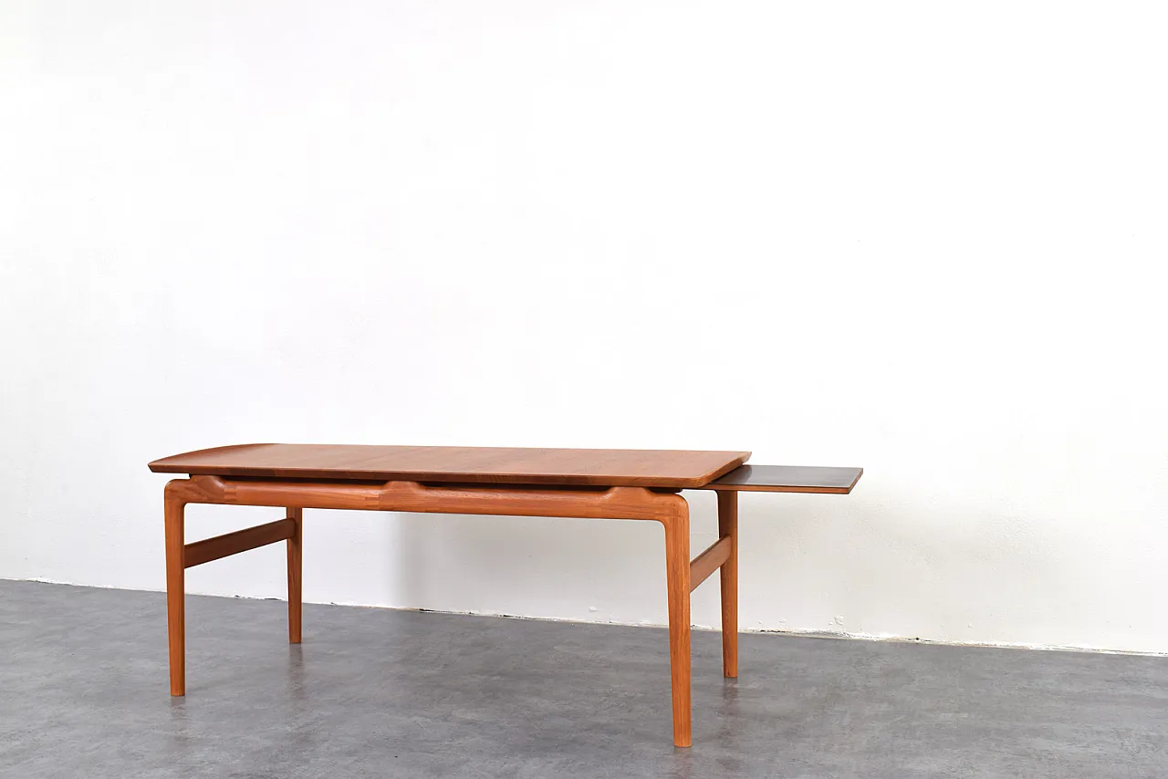 Teak 640 Coffee Table by Peter Hvidt & Orla Mølgaard-Nielsen, 60s 8