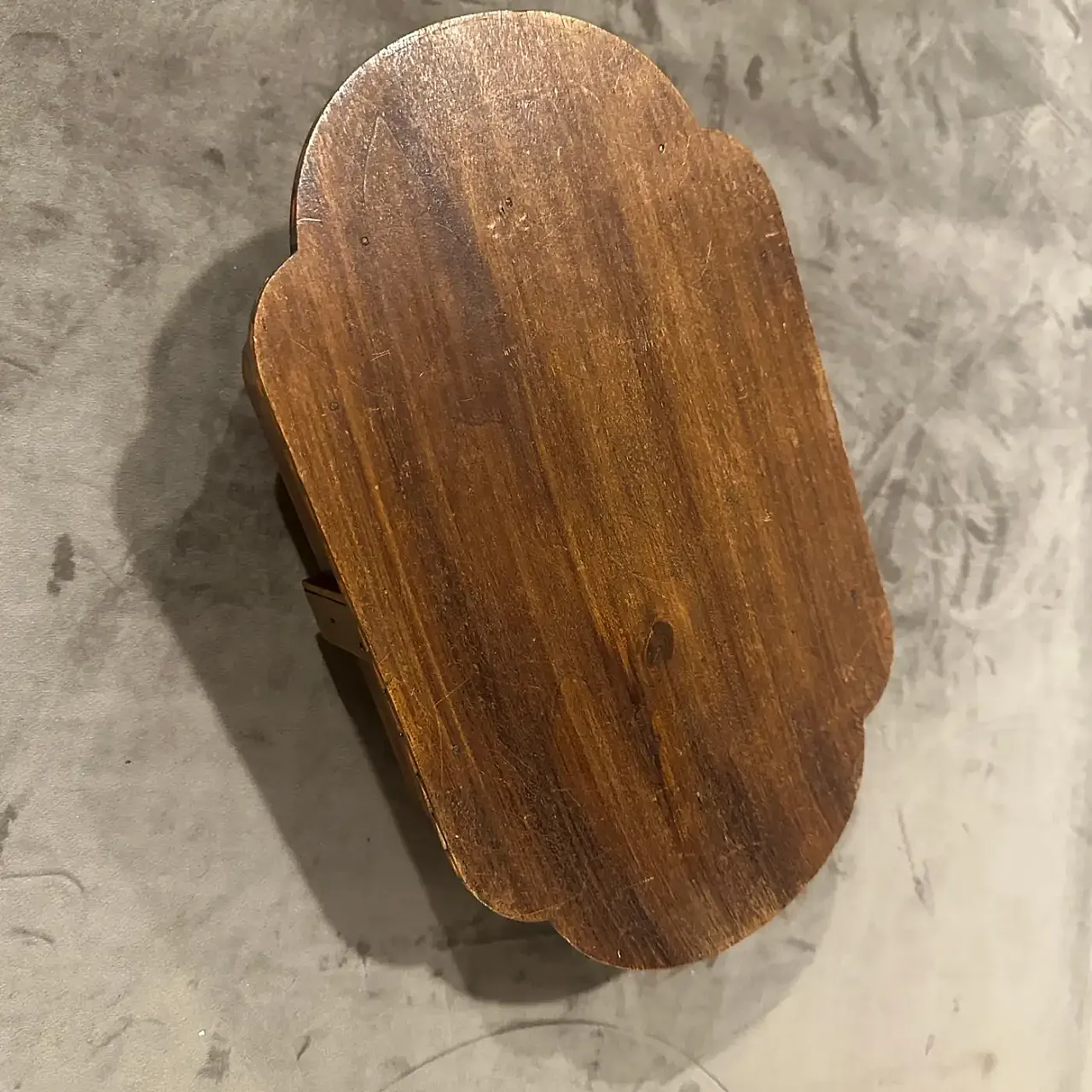 Oak box, hand-carved, 1930s 8