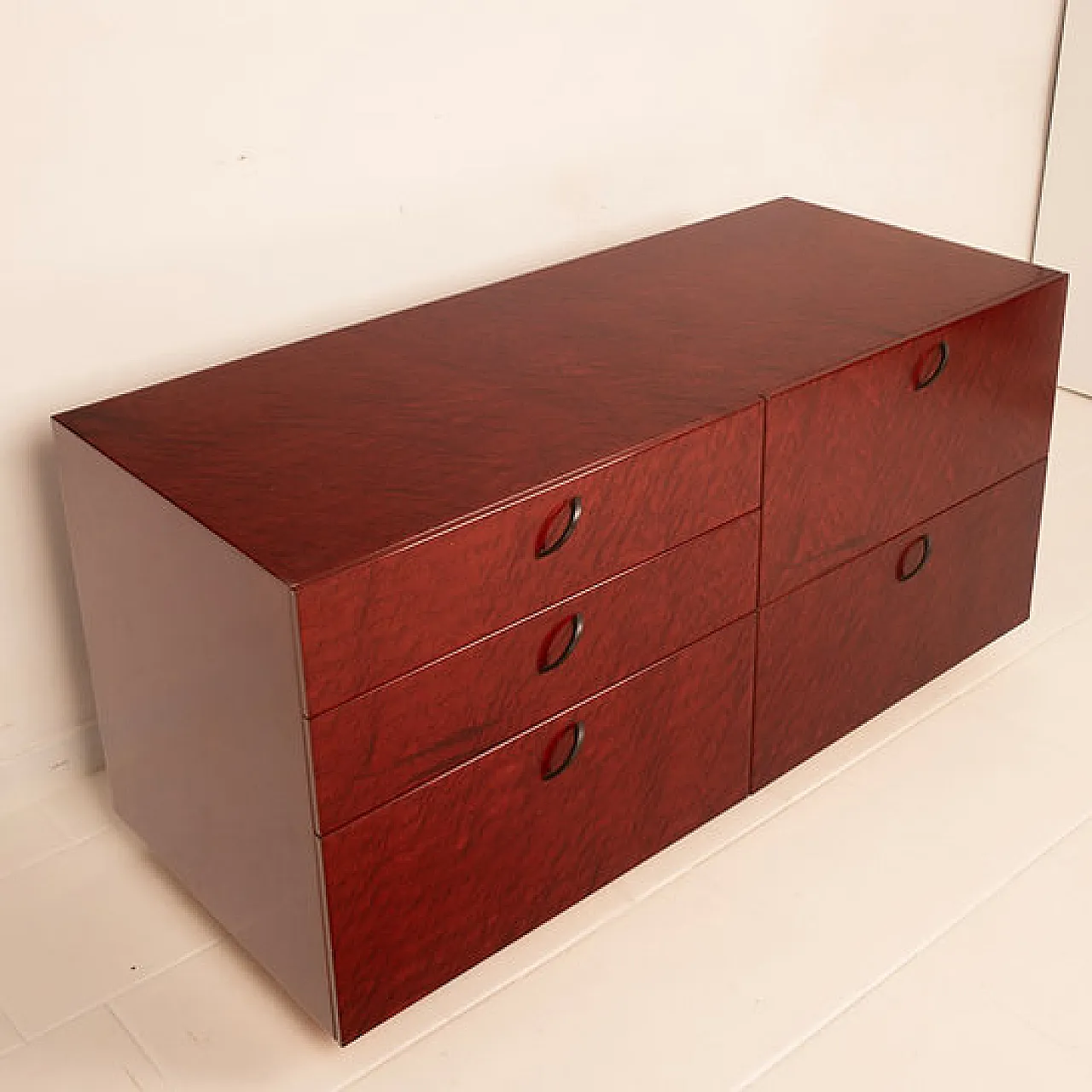 Cassettiera Bauletto di Giovanni Offredi per Saporiti Italia, anni '70 15