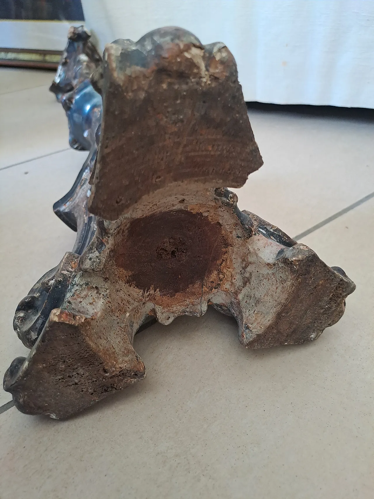 Candeliere in legno, '600 3