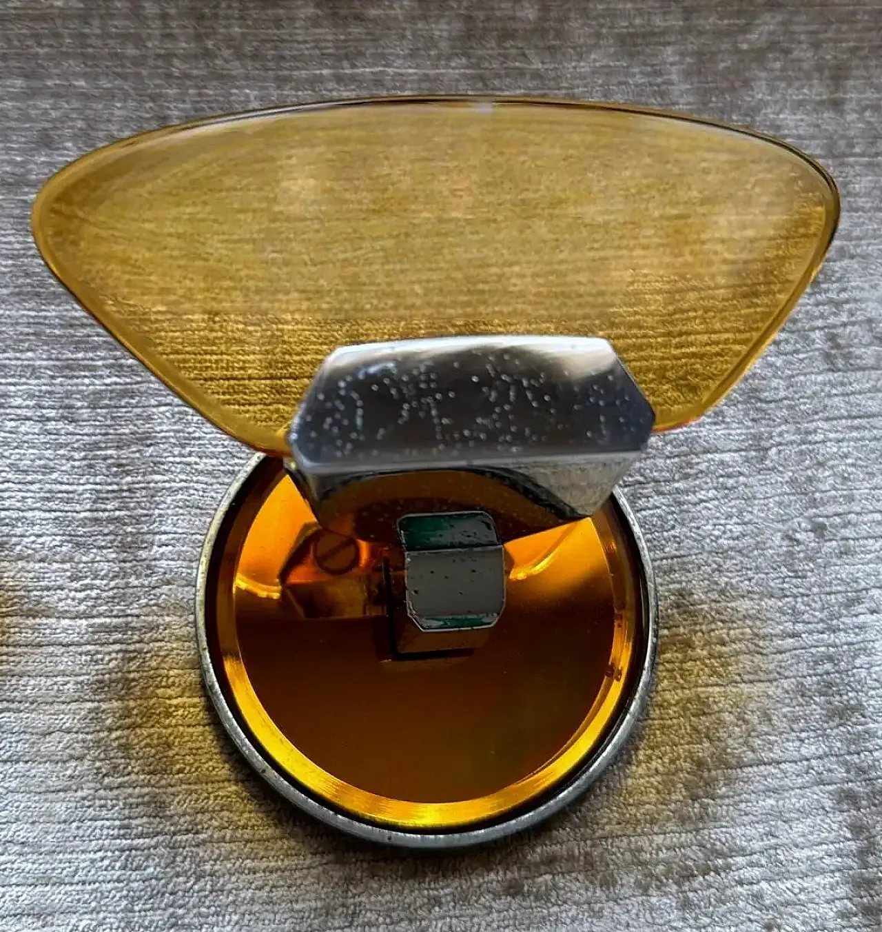 Coppia di ganci da parete di Veca per Fontana Arte, anni '70 9