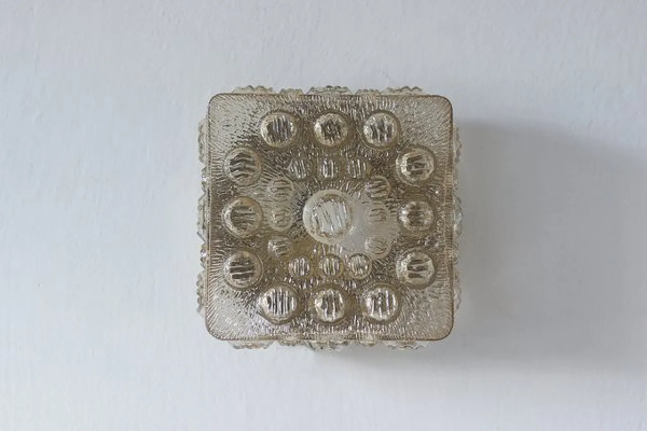 Applique Mid-Century in vetro, anni '60 1