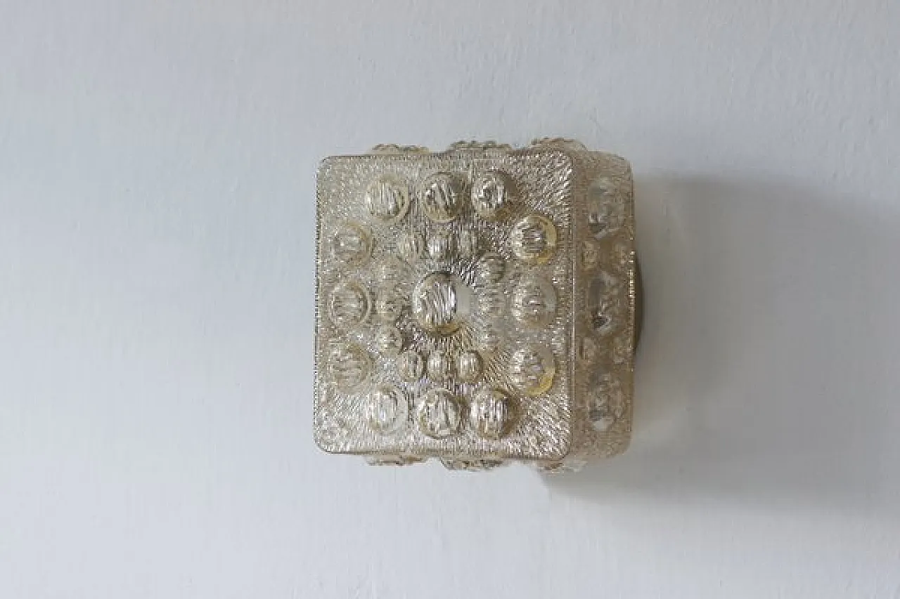 Applique Mid-Century in vetro, anni '60 2