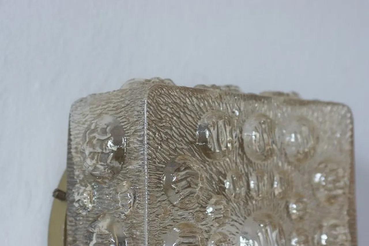 Applique Mid-Century in vetro, anni '60 3