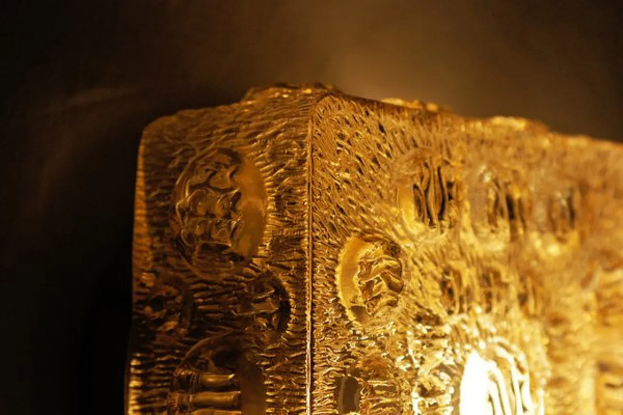 Applique Mid-Century in vetro, anni '60 5