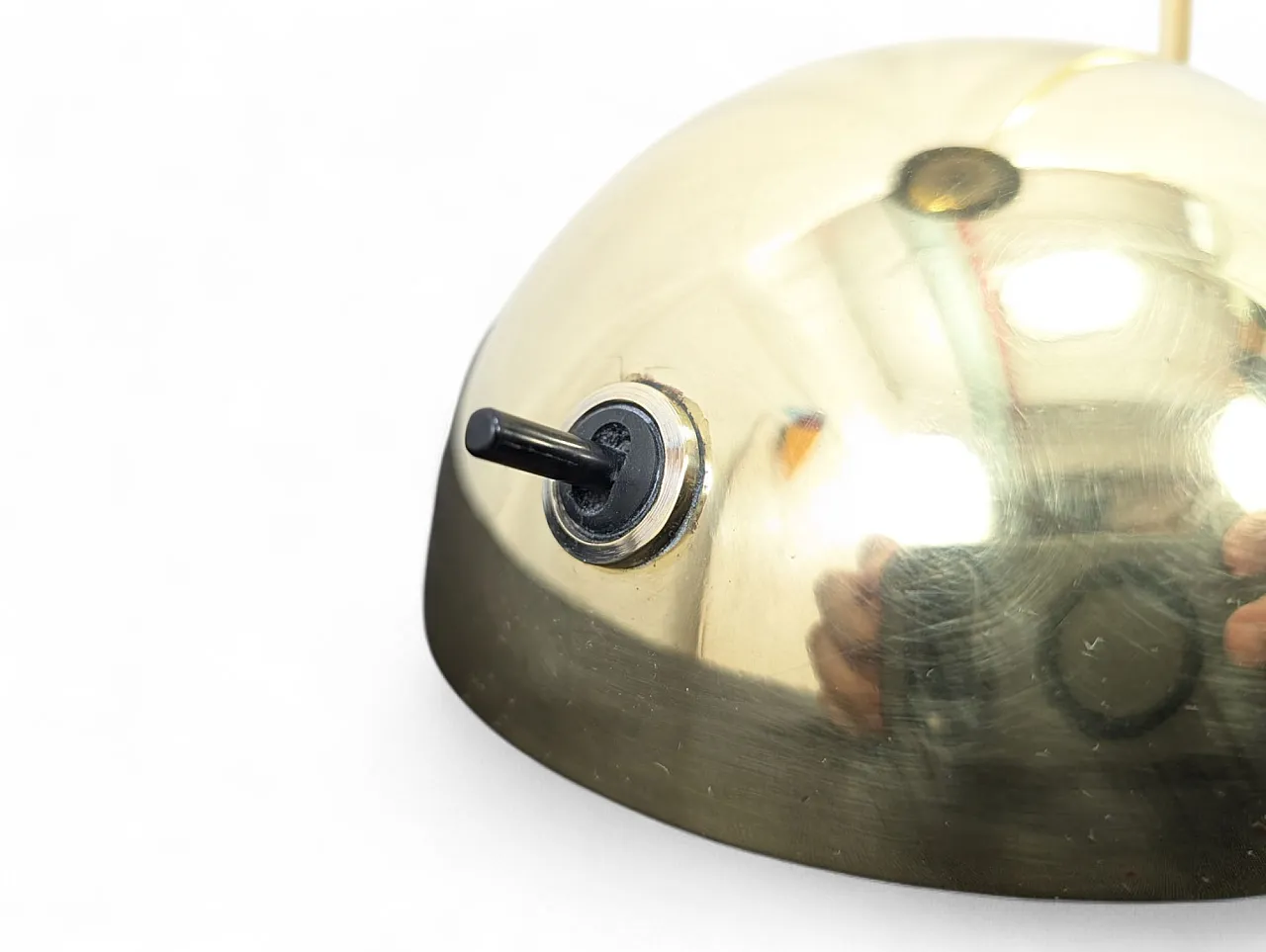 Minikini lamp in brass by Barbieri and Marianelli for Tronconi, 1980 5