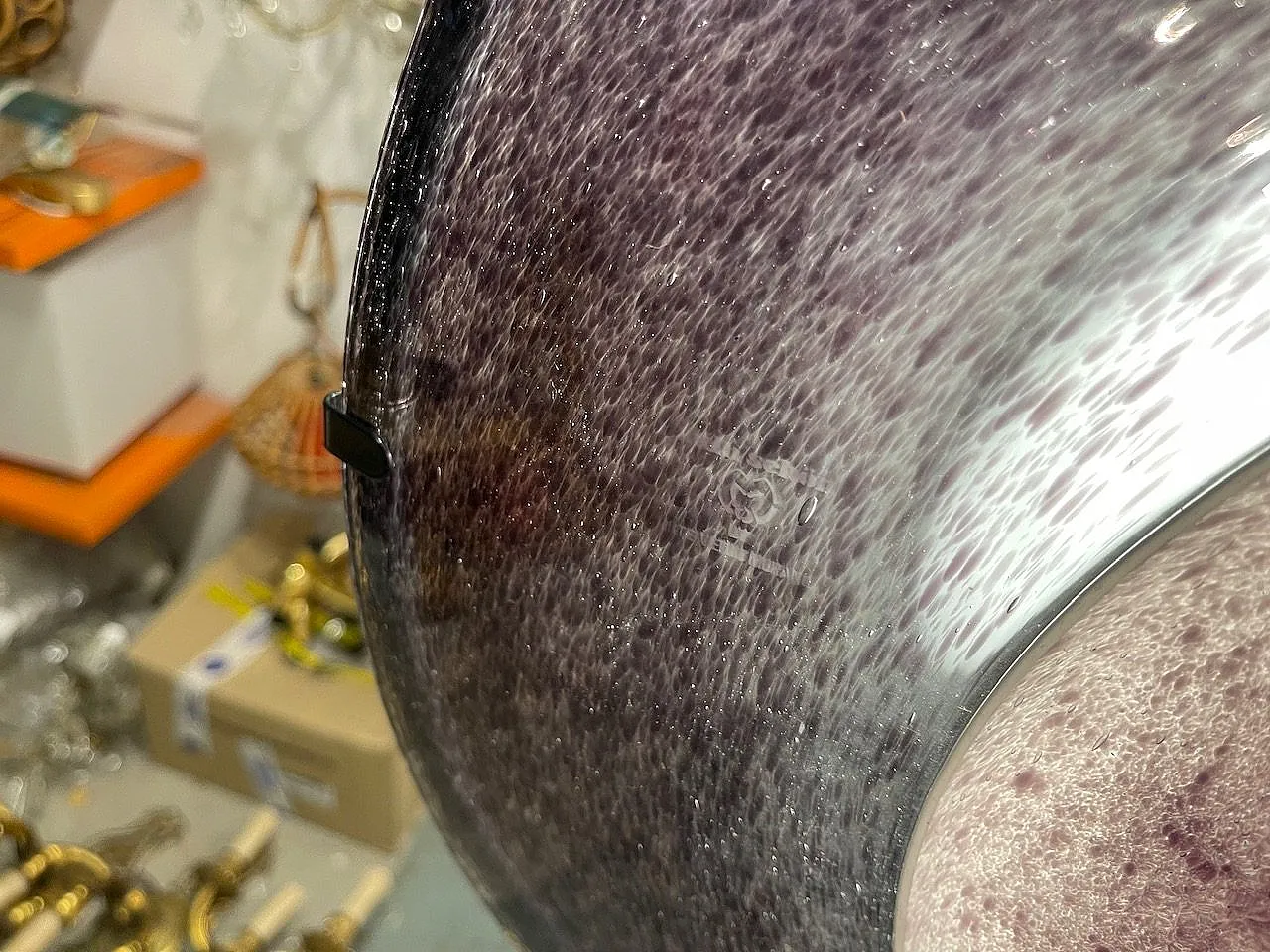 Coppia di lampadari in vetro di Murano di Arte Vetro, anni '80 6