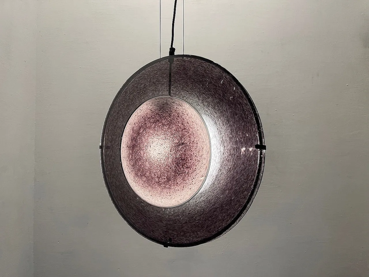 Coppia di lampadari in vetro di Murano di Arte Vetro, anni '80 13