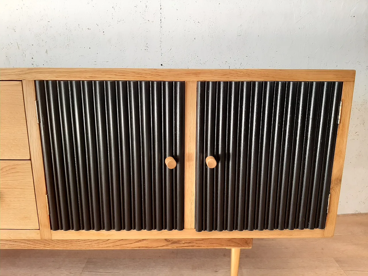 Sideboard Teak, Swedish style, 60s 4