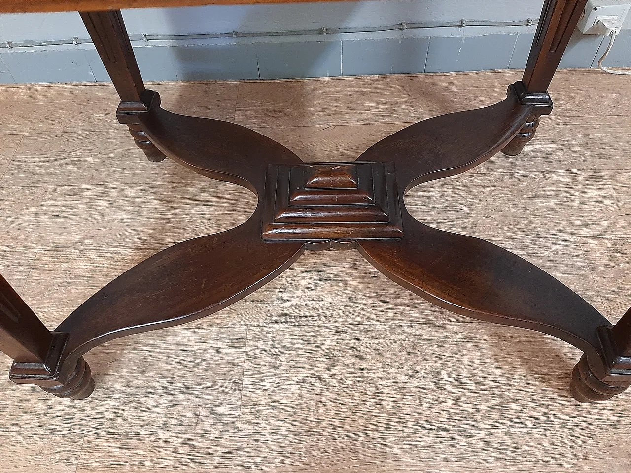 Walnut Desk Table And Cherry Style Louis XVI, era '800 4