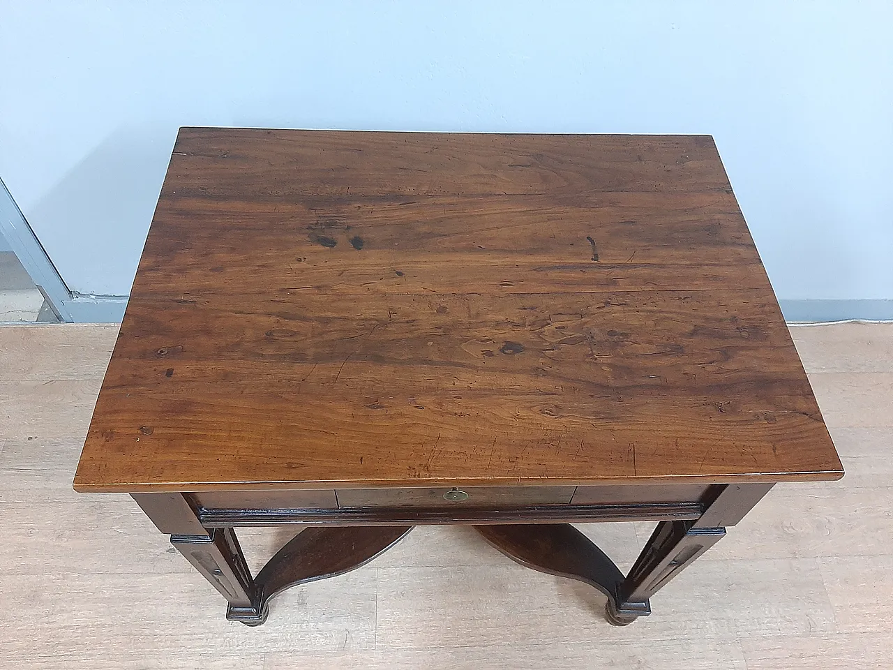 Walnut Desk Table And Cherry Style Louis XVI, era '800 8