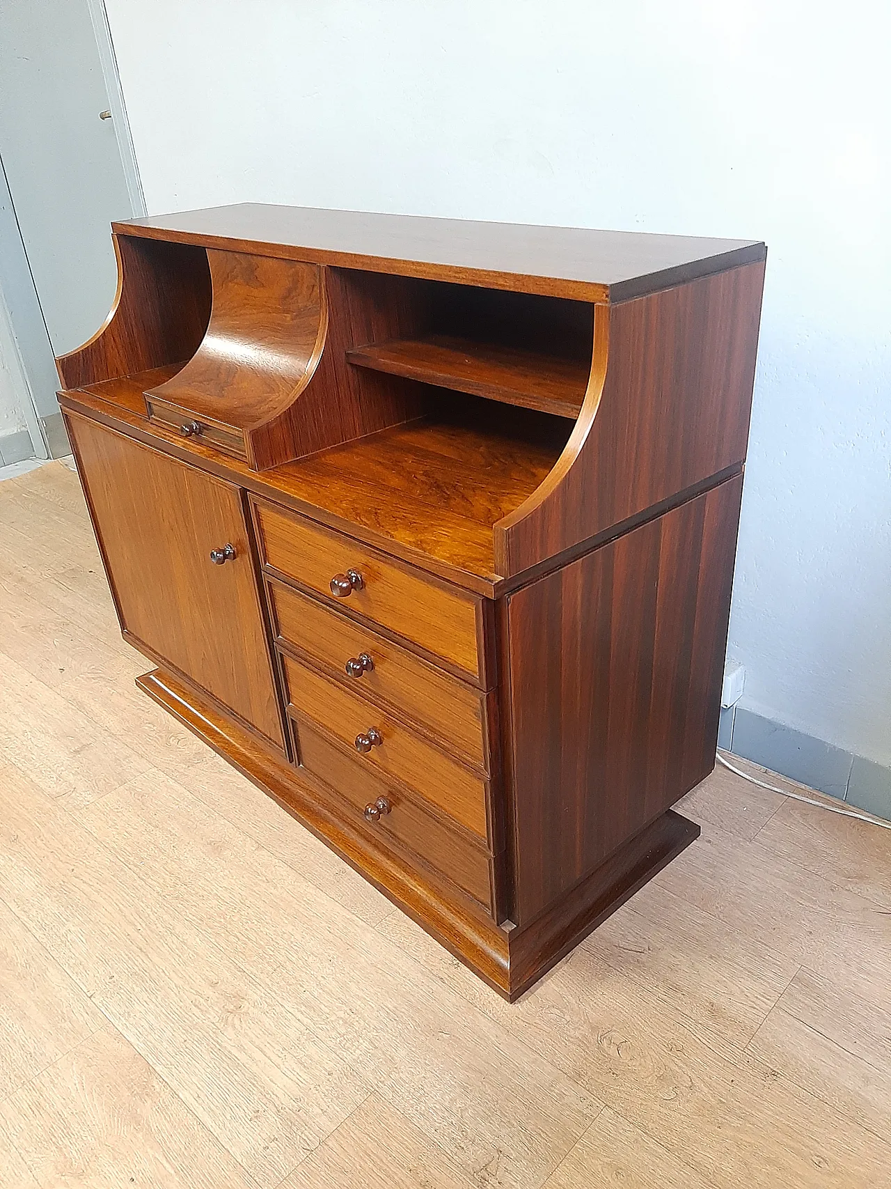 Mobile sideboard Nordic Scandinavian design, 1960s 2