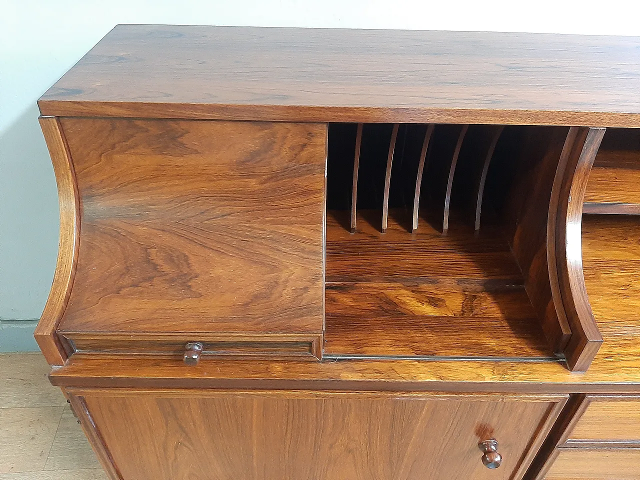 Mobile sideboard Nordic Scandinavian design, 1960s 5