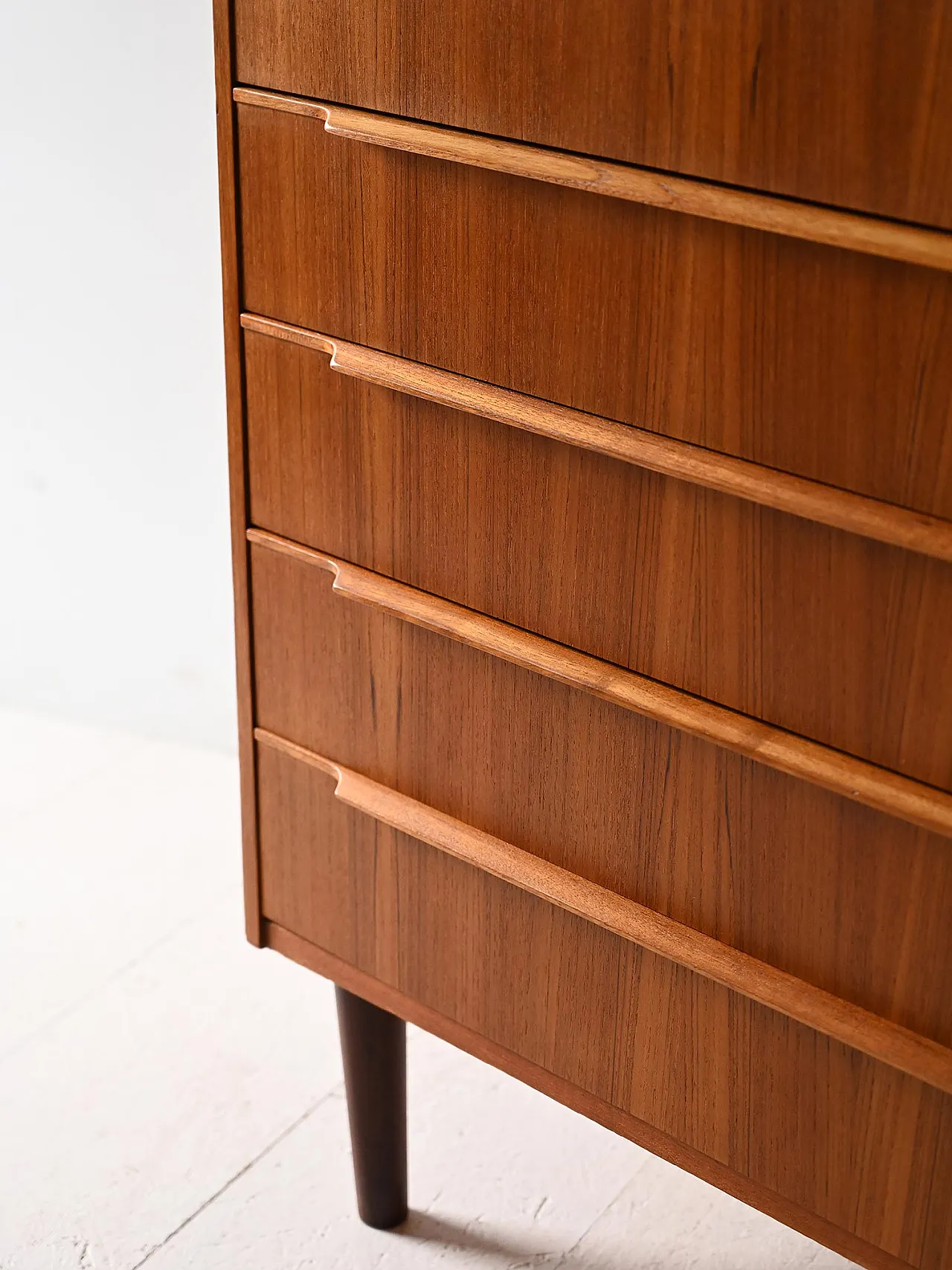 Scandinavian chest of drawers at 6 drawers, 60s 8