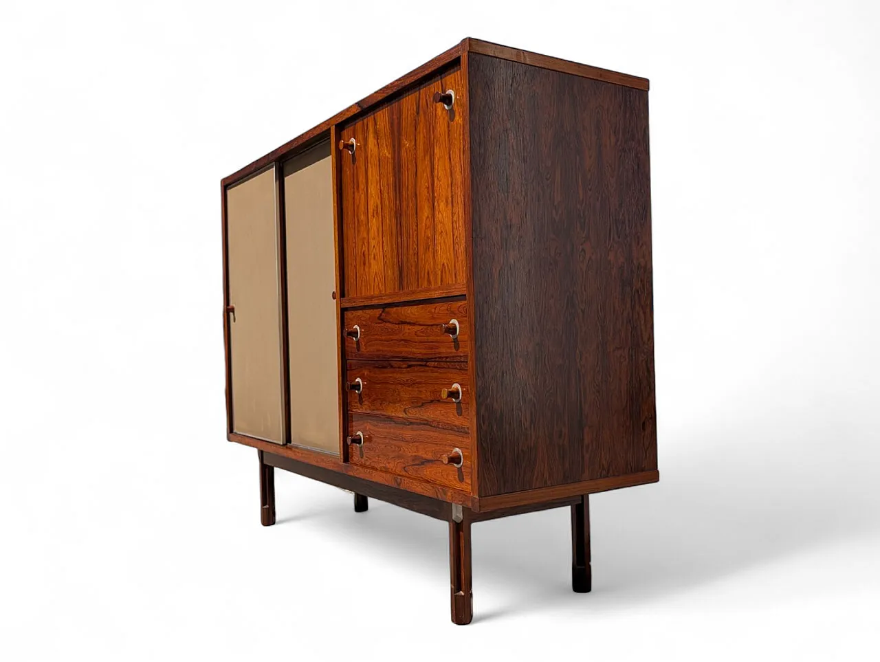 Mobile bar creato da G. Coslin per 3V Arredamenti, Italia anni 60 3