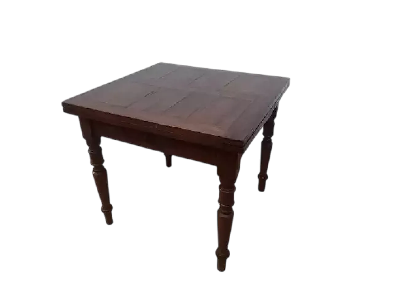 Tavolo allungabile in legno massello, inizi '900 15