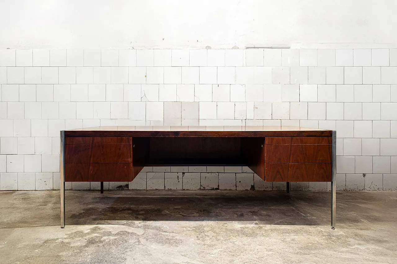 Scrivania di Florence Knoll Bassett per Knoll International, anni '60 1