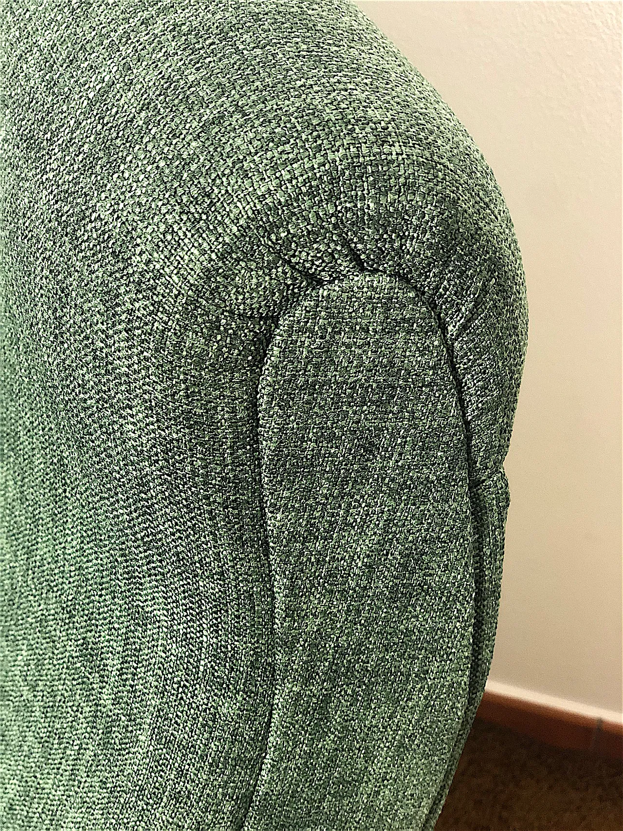 Poltrona Lady dark green stile Marco Zanuso, anni '50 6