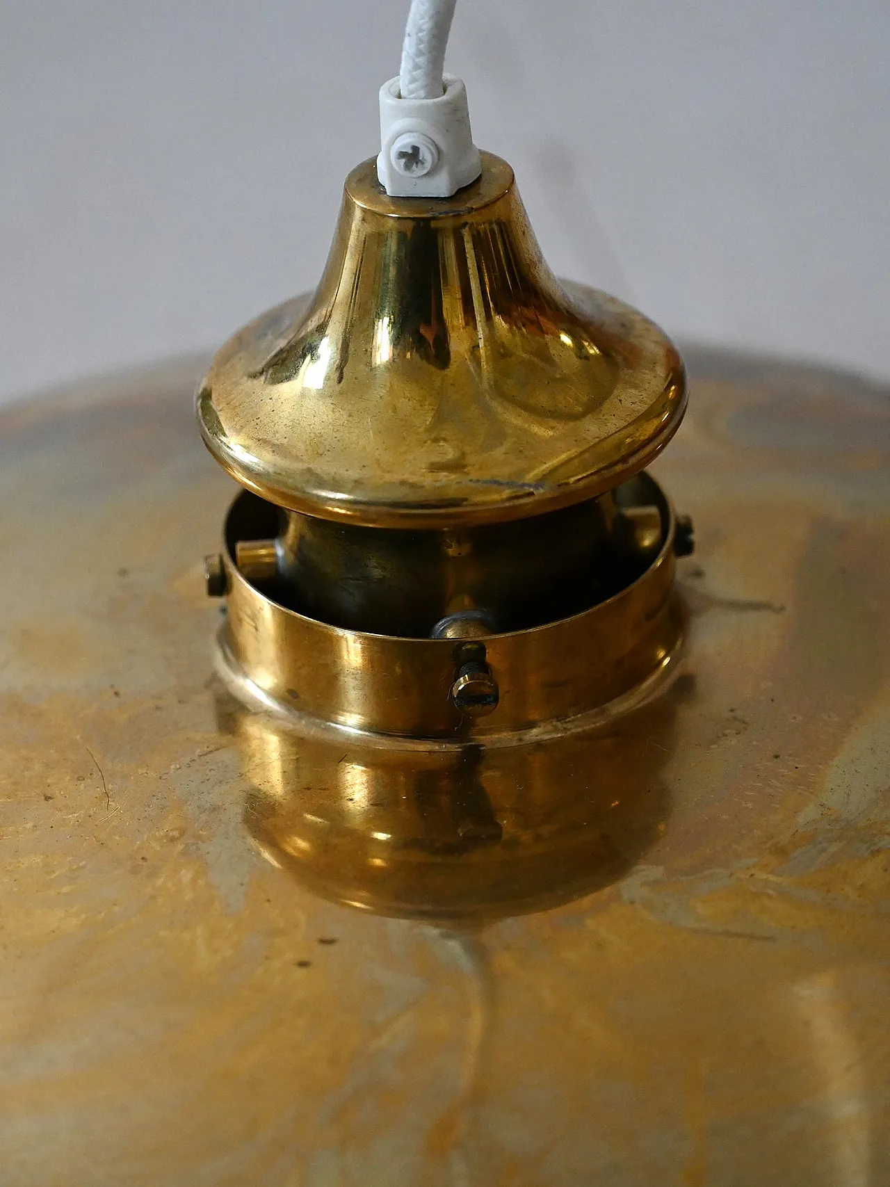 Hans-Agne Jakobsson brass chandelier for Markaryd 4