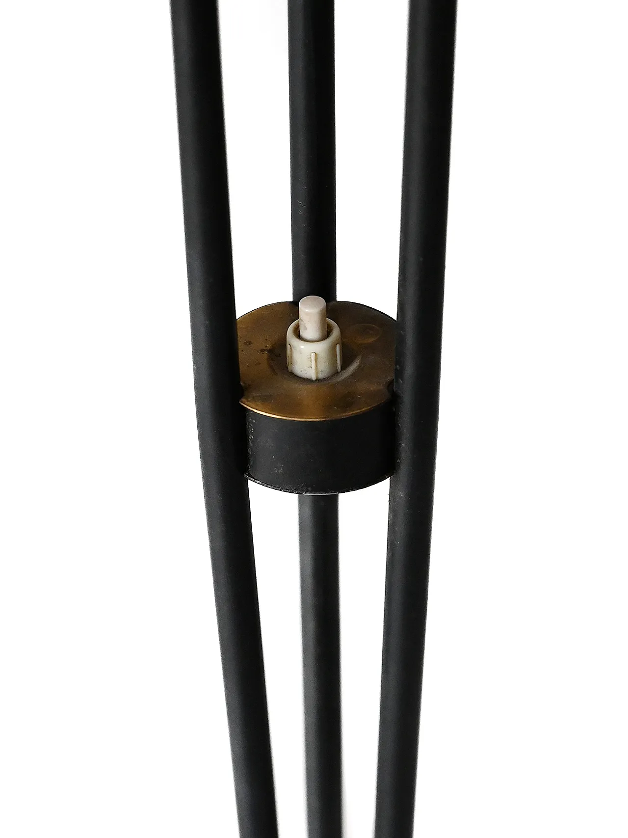 Scandinavian land lamp from the 1950s to three arms 7