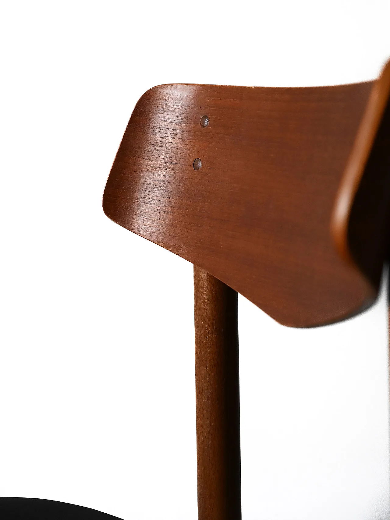 4 nordic Teak chairs, 60s 13