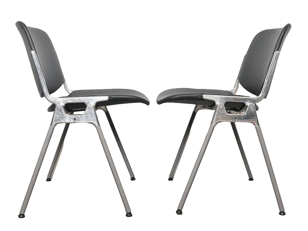 Pair of chairs DSC106 by Giancarlo Piretti for Anonima Castelli, 1960s 1402443