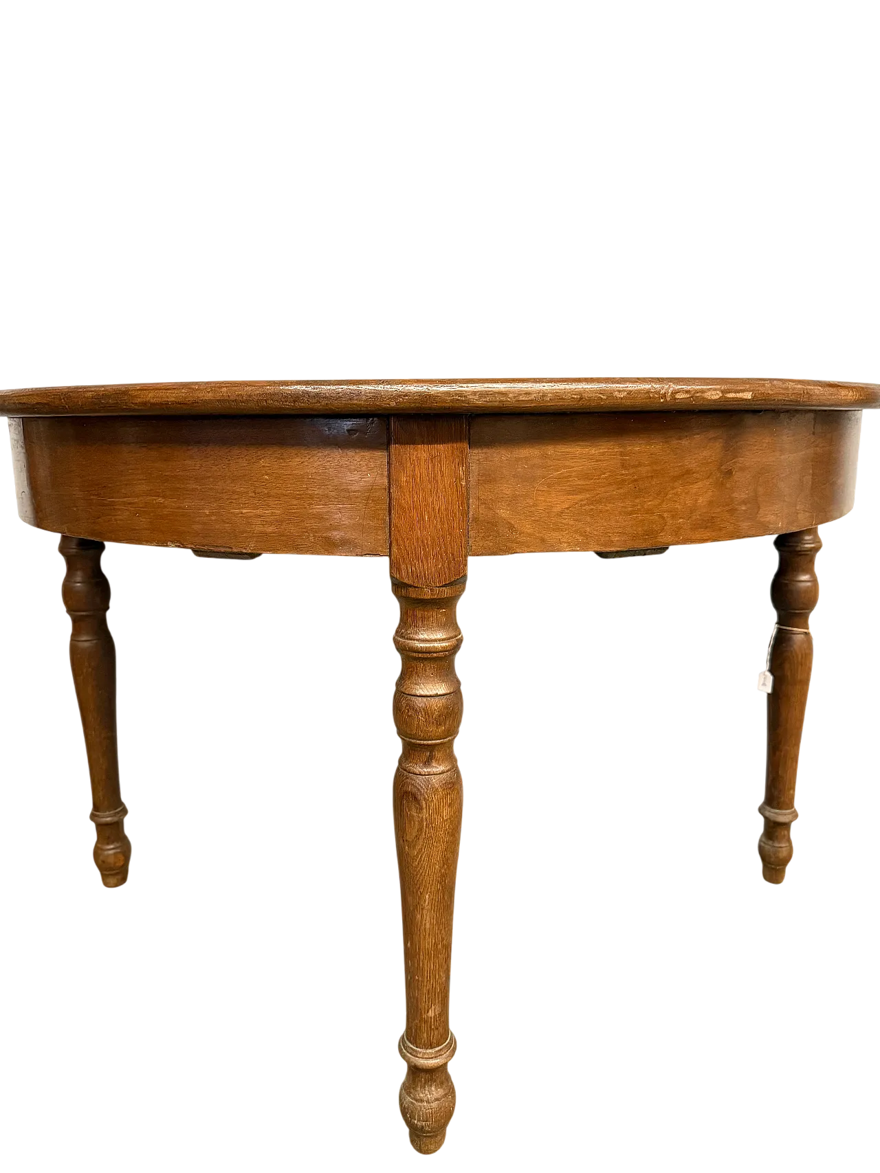Console Mezzaluna in chestnut Luigi Filippo, mid 19th century 12