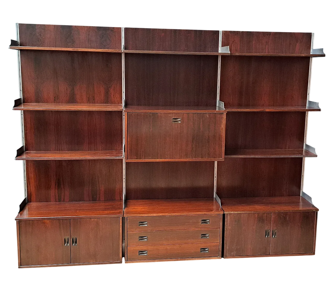 Libreria in palissandro, anni '60 12