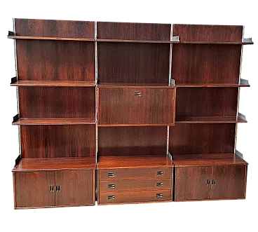 Libreria in palissandro, anni '60