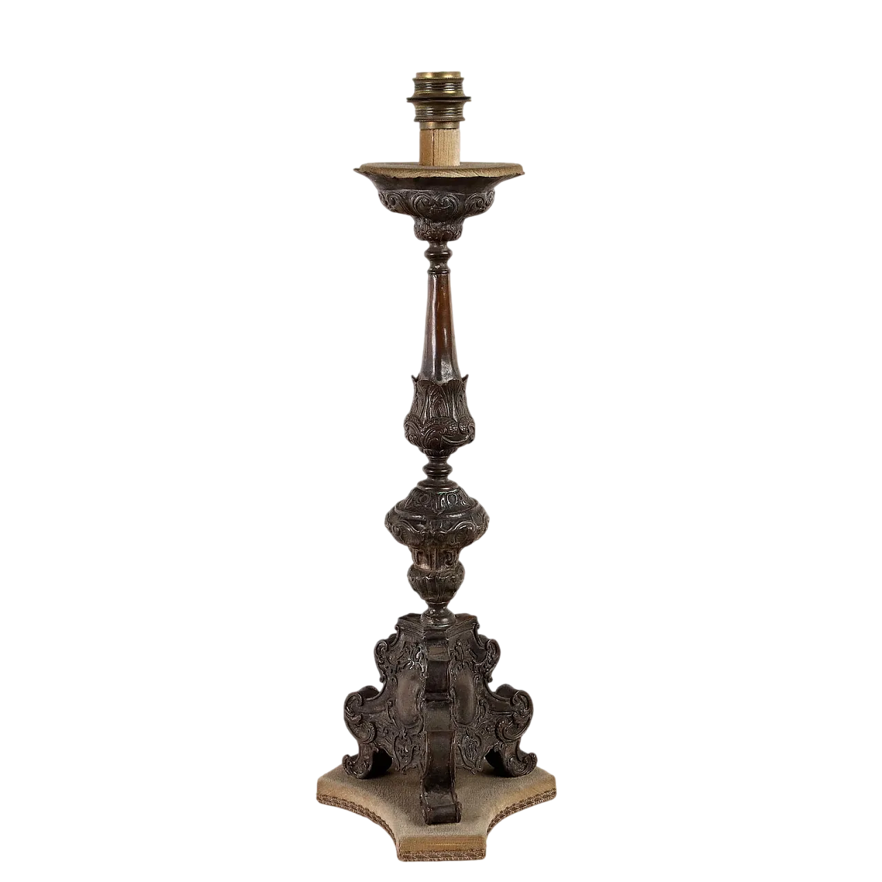 Torciere in lamierino sbalzato, '700 9