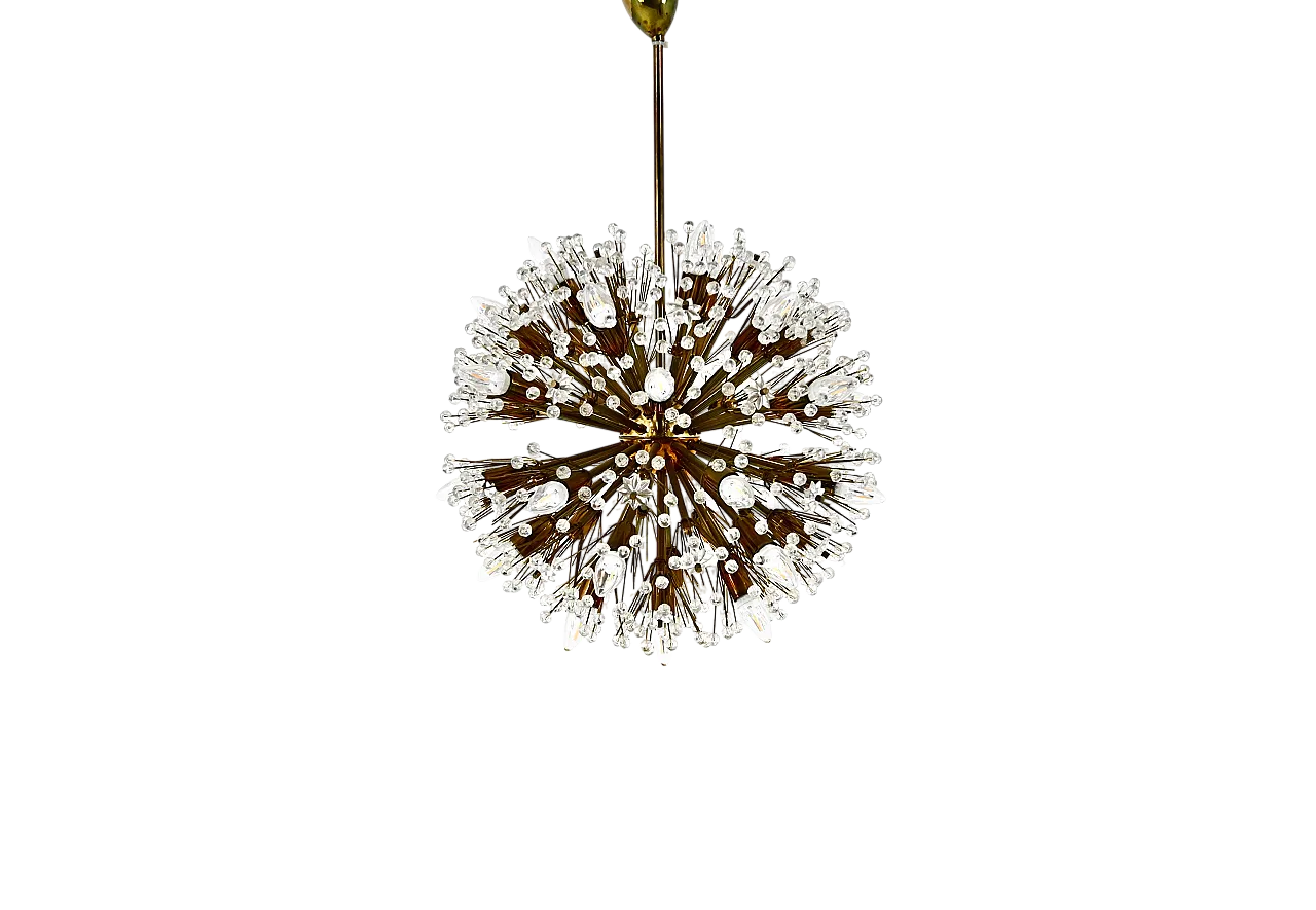 Lampadario di Emil Stejnar per Rupert Nikoll, anni '50 9