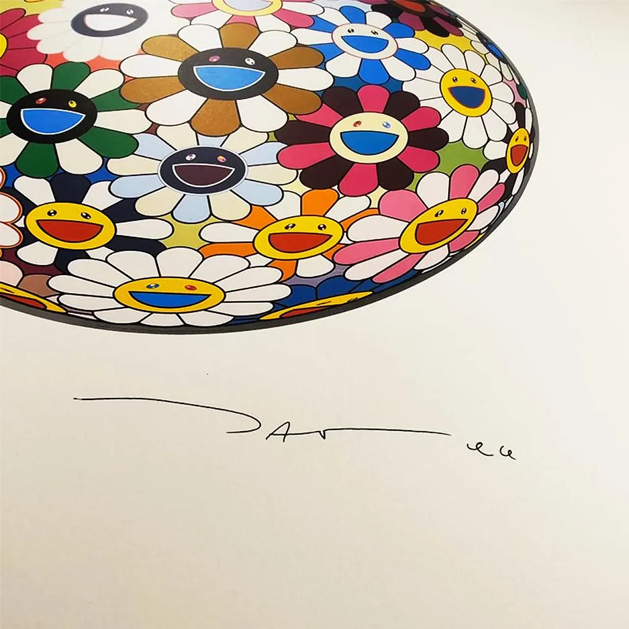Limited edition lithograph by Takashi Murakami, late 20th century 3