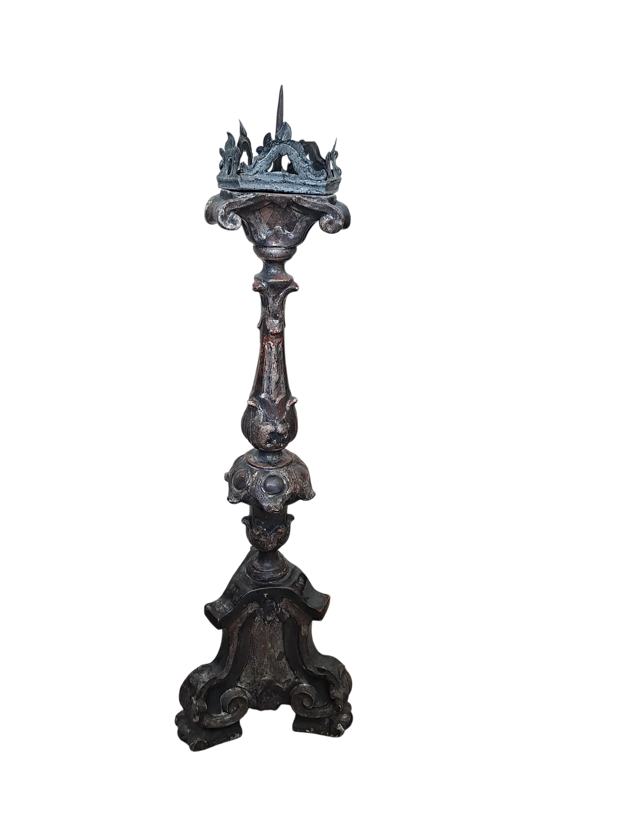 Candeliere in legno, '600 4