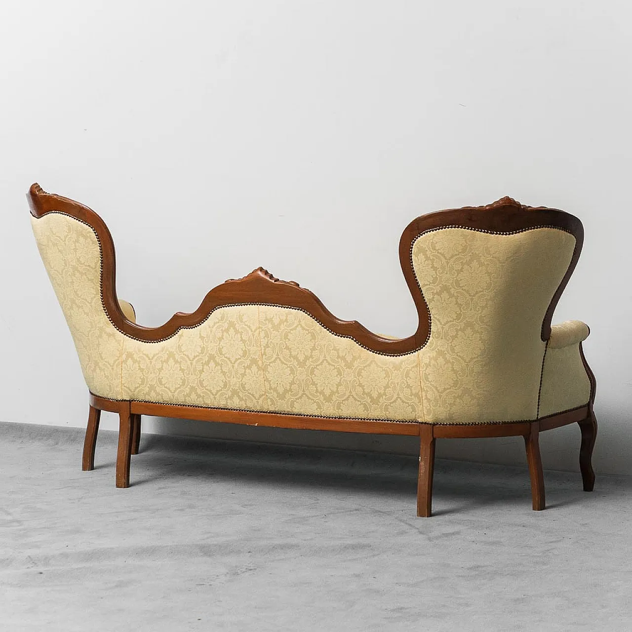 3 seater sofa in Luigi Filippo style, early 20th century 10