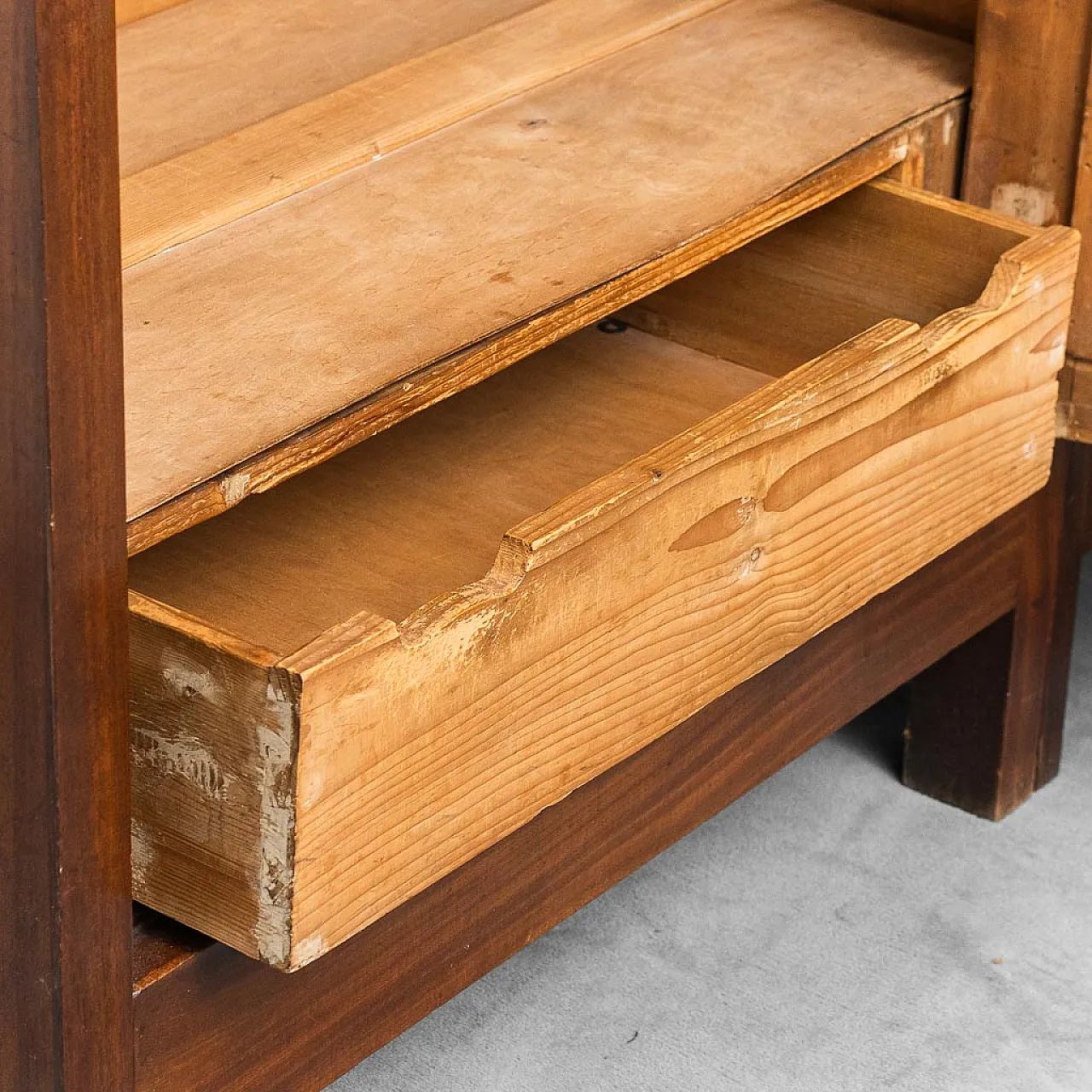 Cabinet cabinet with belief and mirror, 40s 10