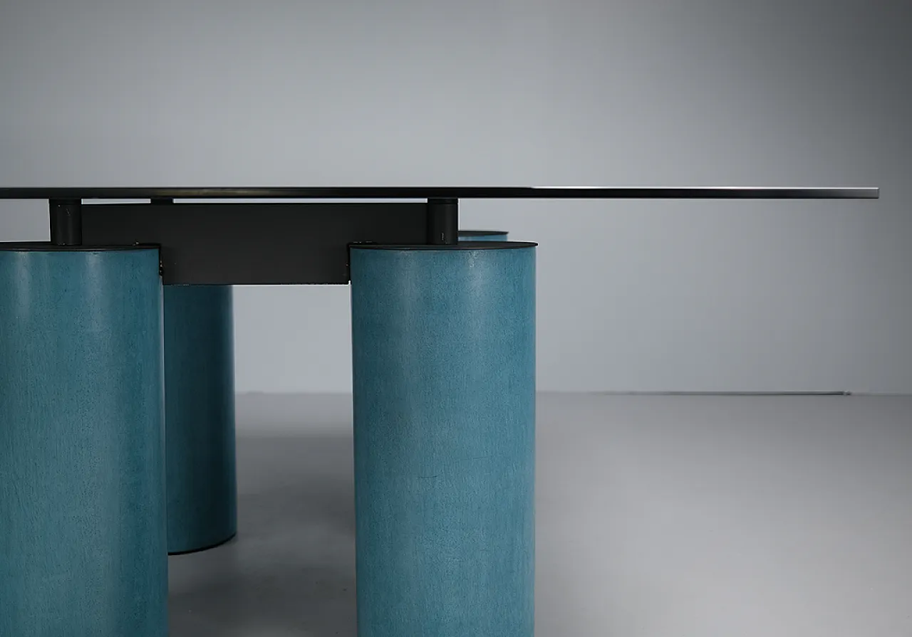 Massimo e Lella Vignelli Tavolo da pranzo Acerbis degli anni '80 2