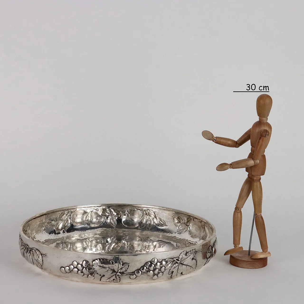 Centrotavola in argento Brandimarte, '900 2