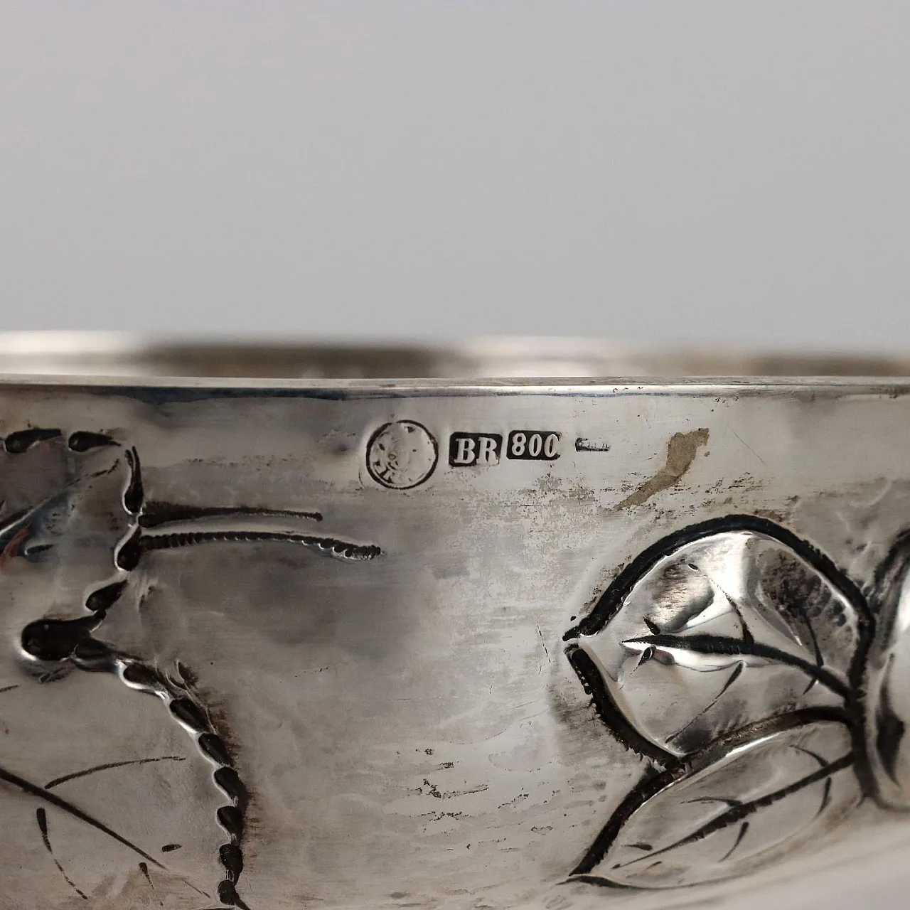 Centrotavola in argento Brandimarte, '900 9