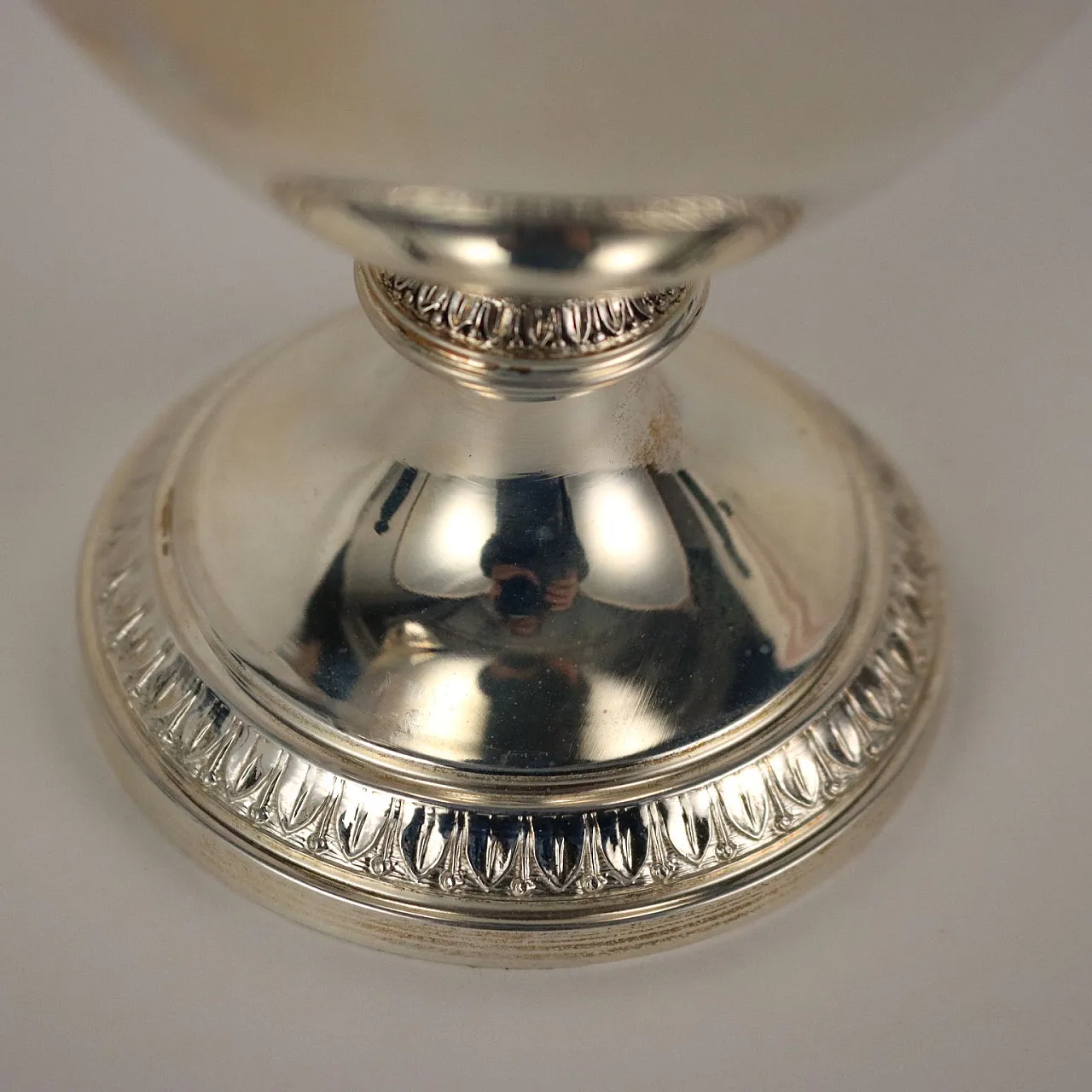 Silver coffee and tea set with tray, 20th century 8