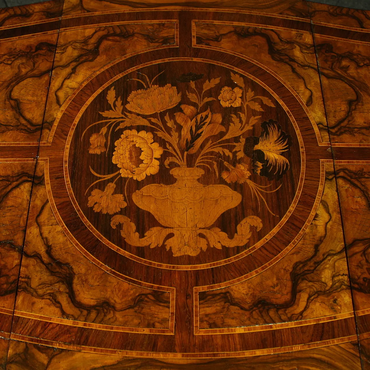 Lombard toilet inlaid Louis XV style, 900 4