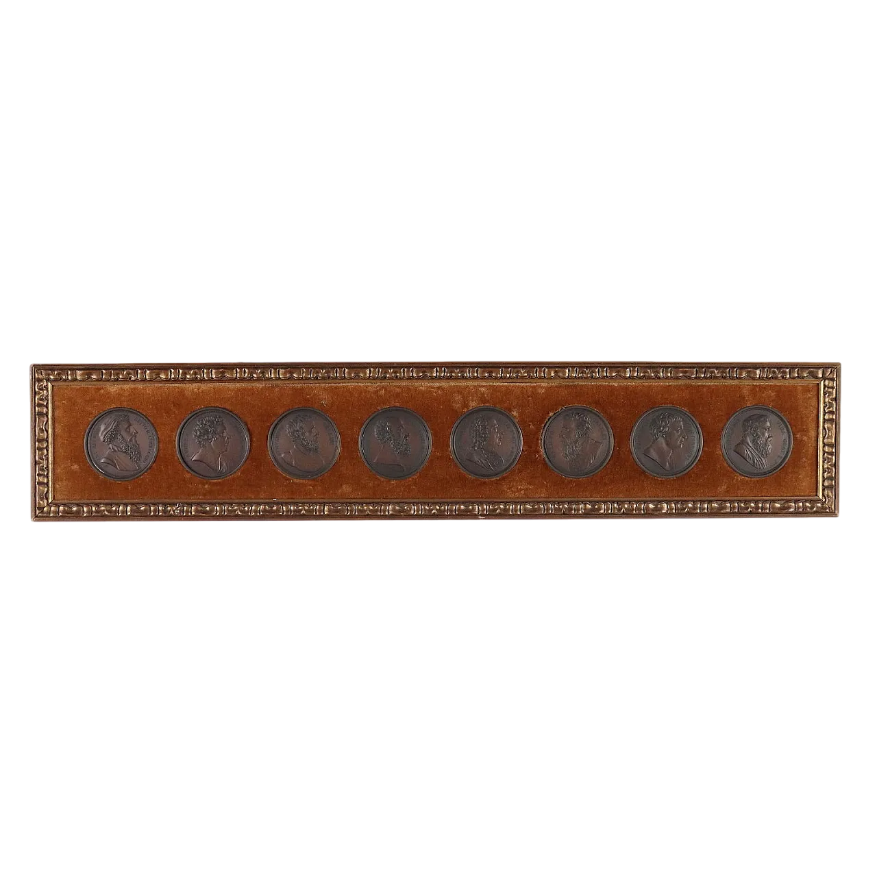 8 Medaglie con profili di uomini illustri, '800 11