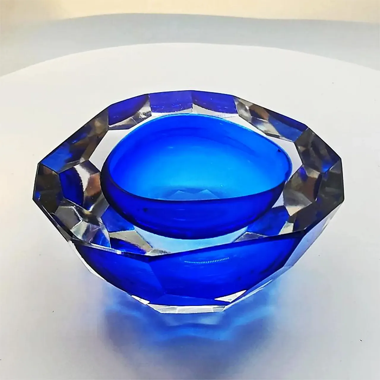 Posacenere in vetro di Murano di Flavio Poli per Seguso, anni '60 1