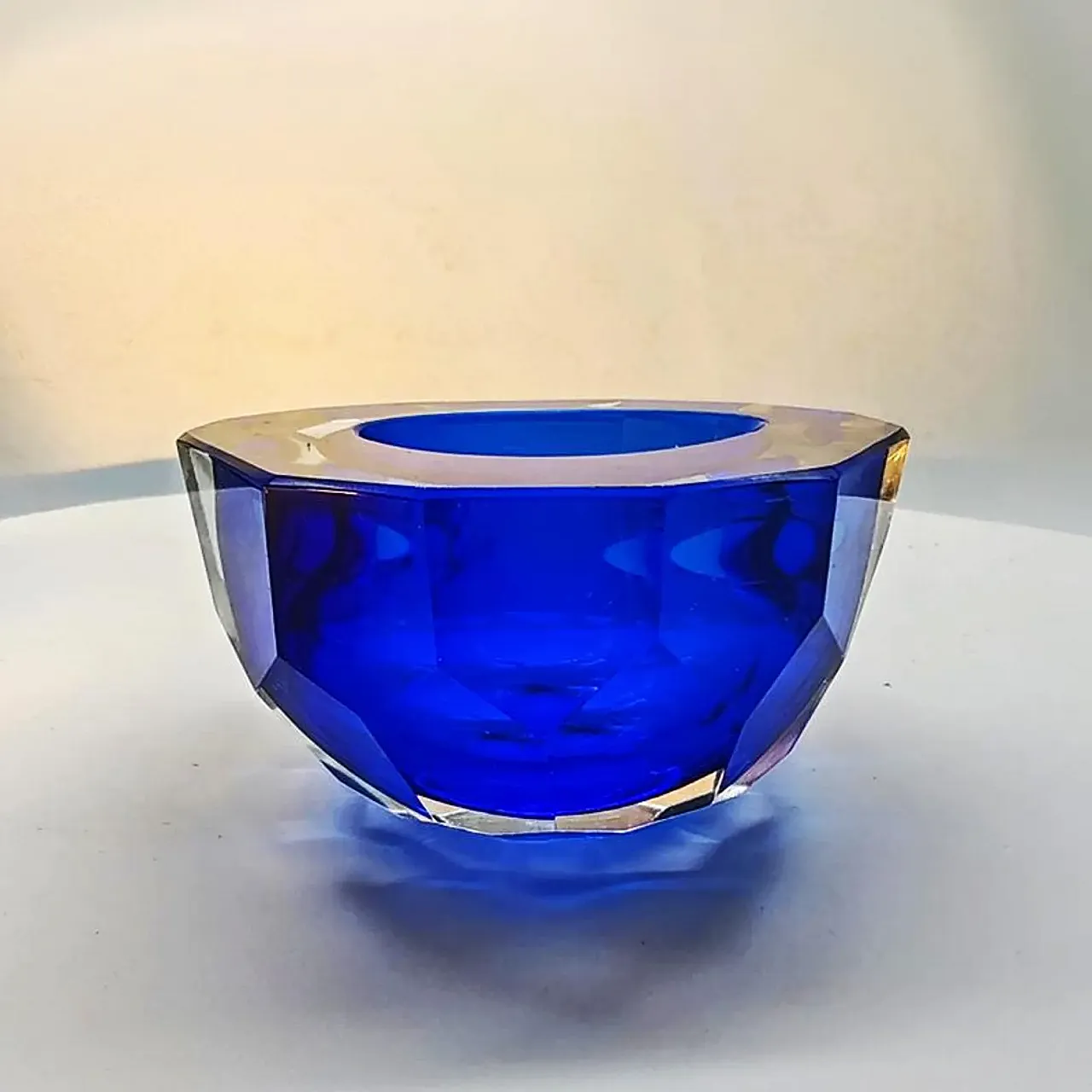 Posacenere in vetro di Murano di Flavio Poli per Seguso, anni '60 2